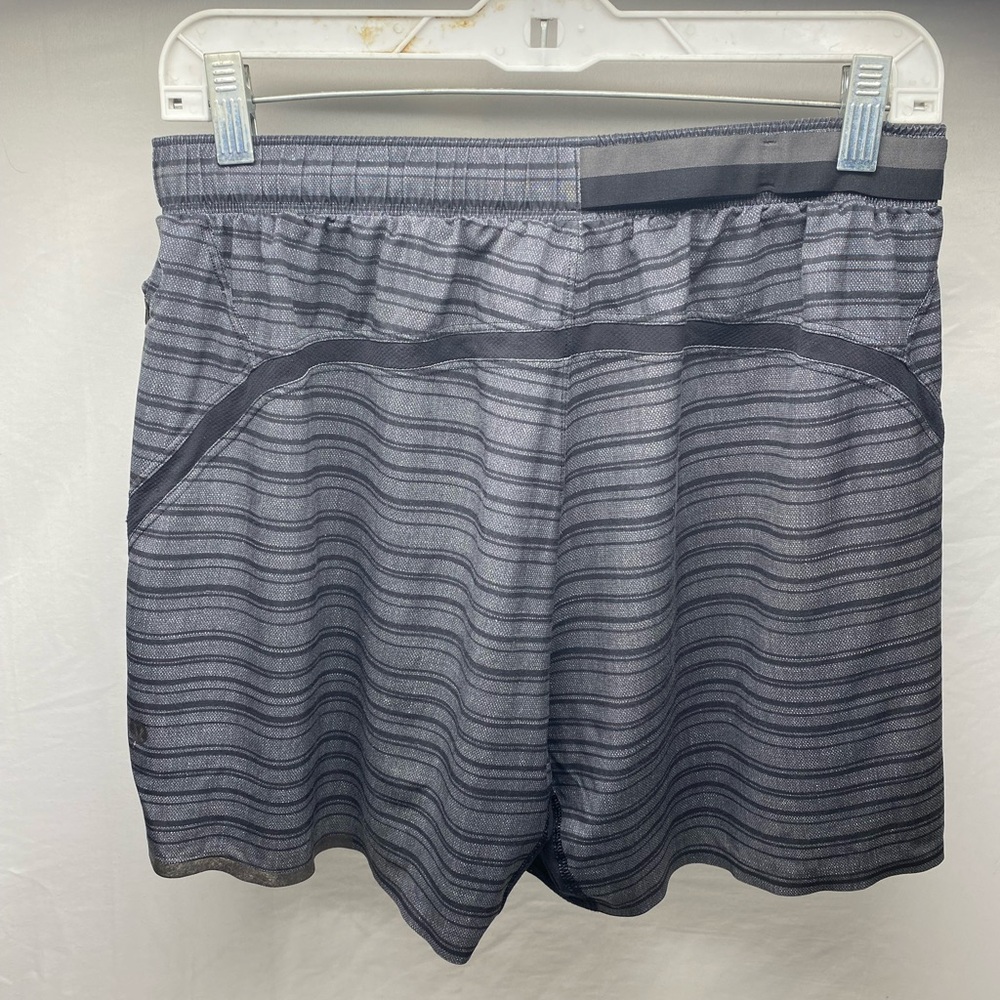 Lululemon Shorts Mens Medium Gray Surge 6” Inch Running Training Gym Run Active